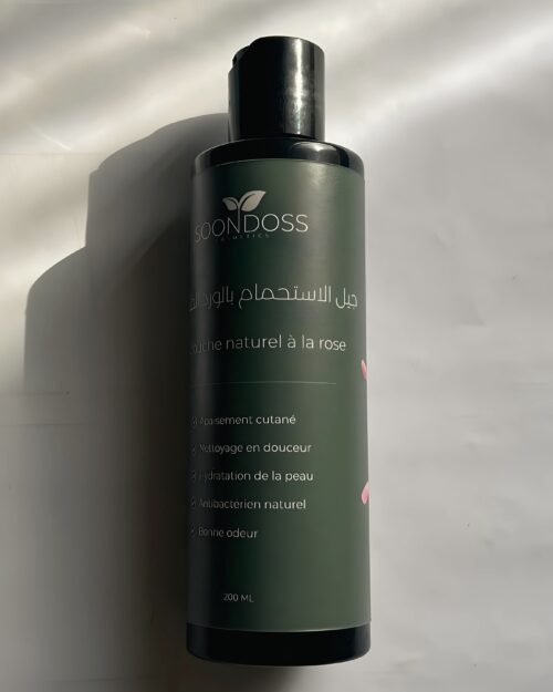 Gel douche naturel à la rose (200ML)